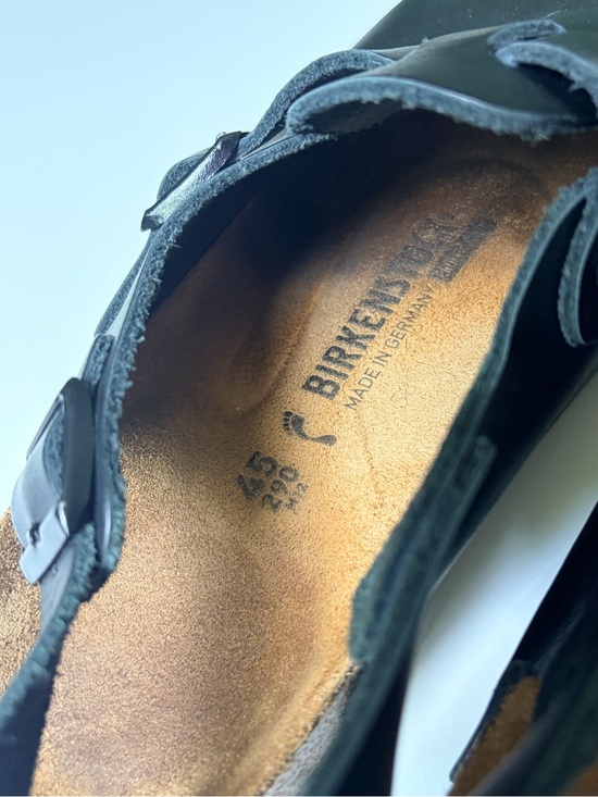 Birkenstock Tokio Super Grip Black Leather Clog with Buckle Unisex main image 6